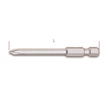 862PH/L - puntas de atornillar para tornillos con huella de cruz Phillips®