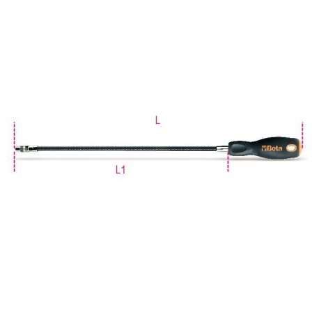 897L - portapuntas flexible con mango modelo largo