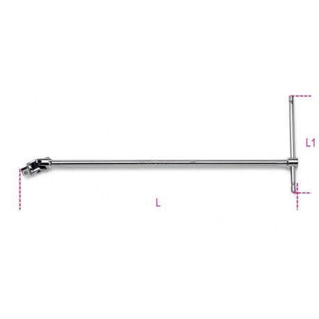 910/40 - mango articulado macho 3/8” en T