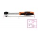 910/55Q - carraca reversible con cuadrado macho 3/8”, 48 dientes