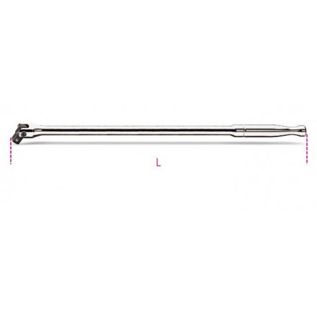920M/35L - mango articulado macho 1/2” con empuñadura de metal, largo