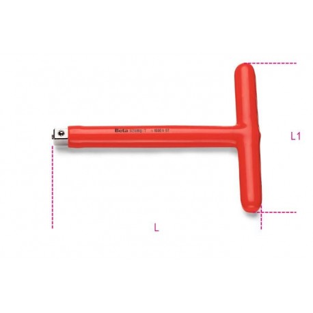 920MQ/T - cuadrado macho 1/2” en T