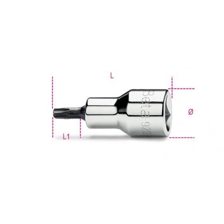 920RTX - vasos macho para tornillos con huella Tamper Resistant Torx®