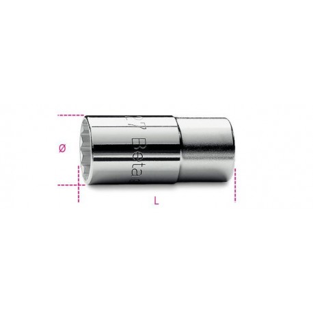 960 - llave de vaso con cuadrado hembra 1/2” para inyectoresde motores Diesel