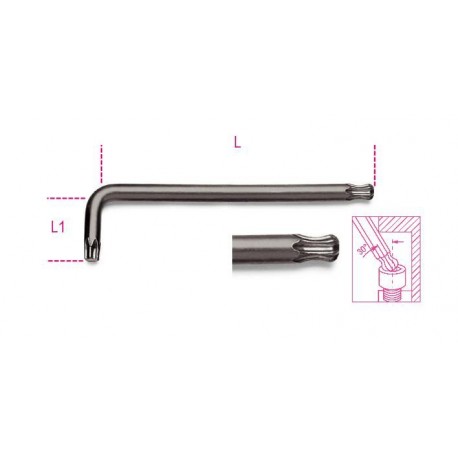 97BTX - llaves macho acodadas con cabeza esférica para tornillos con huella Torx®