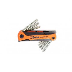 97TX/BG8 - Juego de 8 llaves macho para tornillos con huella Torx®