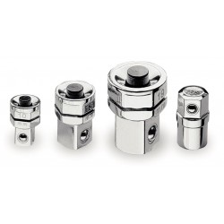 123/K4_GDO - juego de 4 adaptadores para llaves de carraca: 1 adaptador para puntas3 adaptadores de desenganche rápido