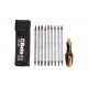 1281BG/A9 - surtido de 9 varillas reversibles y 1 accesorio en estuche