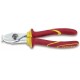 1132MQ - cortacables con mangos aislados para cortar cables en cobre y aluminio