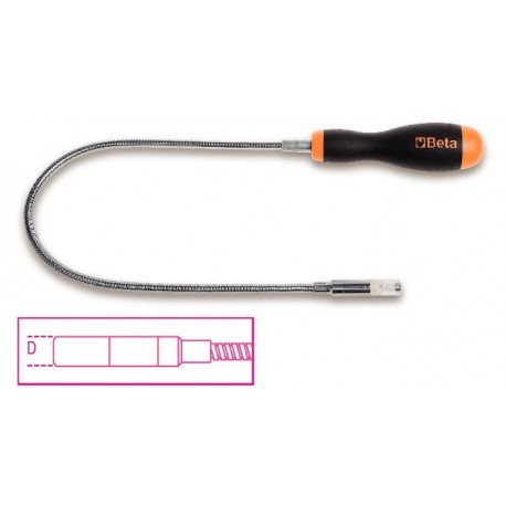 1712E/L1 - extractor magnético flexiblecon iluminación LED