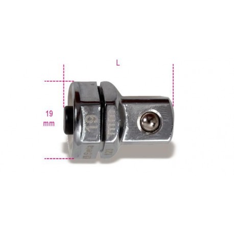 123Q1/2 - adaptador de desenganche rápido 1/2" para llaves de carraca 19 mm