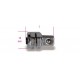 123Q1/4 - adaptador de desenganche rápido 1/4" para llaves de carraca 10 mm