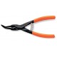 1037 - alicates para retenes exteriores de bocas acodadas a 45° mangos PVC