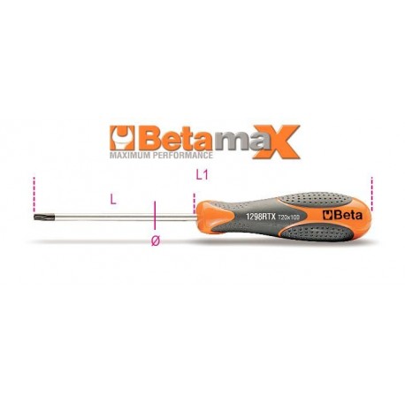 1298RTX - llaves macho con mango para tornillos con huella Tamper Resistant Torx®