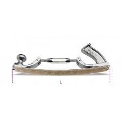 1338A - 1338B - portalima con lima de dentado radial, plana y flexible