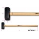 1381 - mazas rectas mango en madera hickory