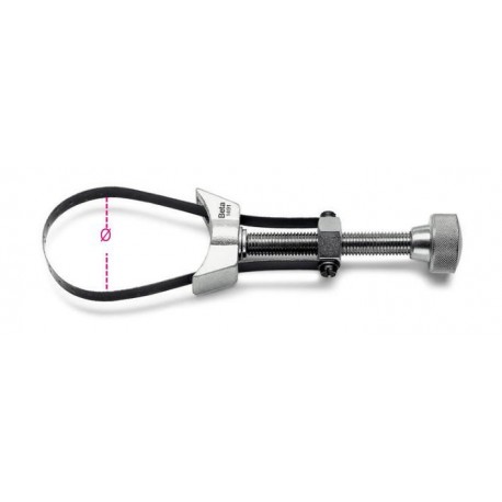 1491 - llave de correa metálica regulable para filtros de aceite