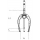 1517 - Extractores de 3 patas con autoapriete