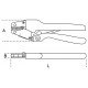 1607 - alicate de gran efecto para terminalesBNC de cables coaxiales RG 58, RG 59, RG 62, RG 71