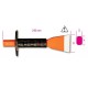 1702N/PM - cincel de corte extraplano con mango protector