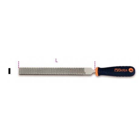 1719BM/RL - escofina plana mango en material plástico