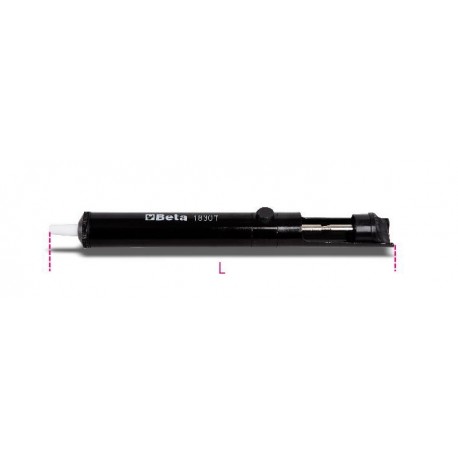 1830T - bombilla desoldadora con inyector antistático de material plástico 