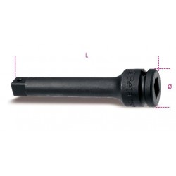 720/21 - alargadera de impacto con cuadrado macho y hembra 1/2”